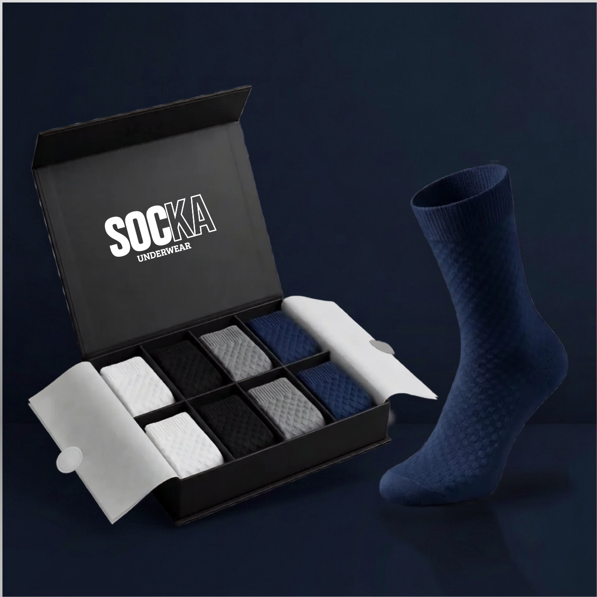 Premium Bamboo Crew Socks