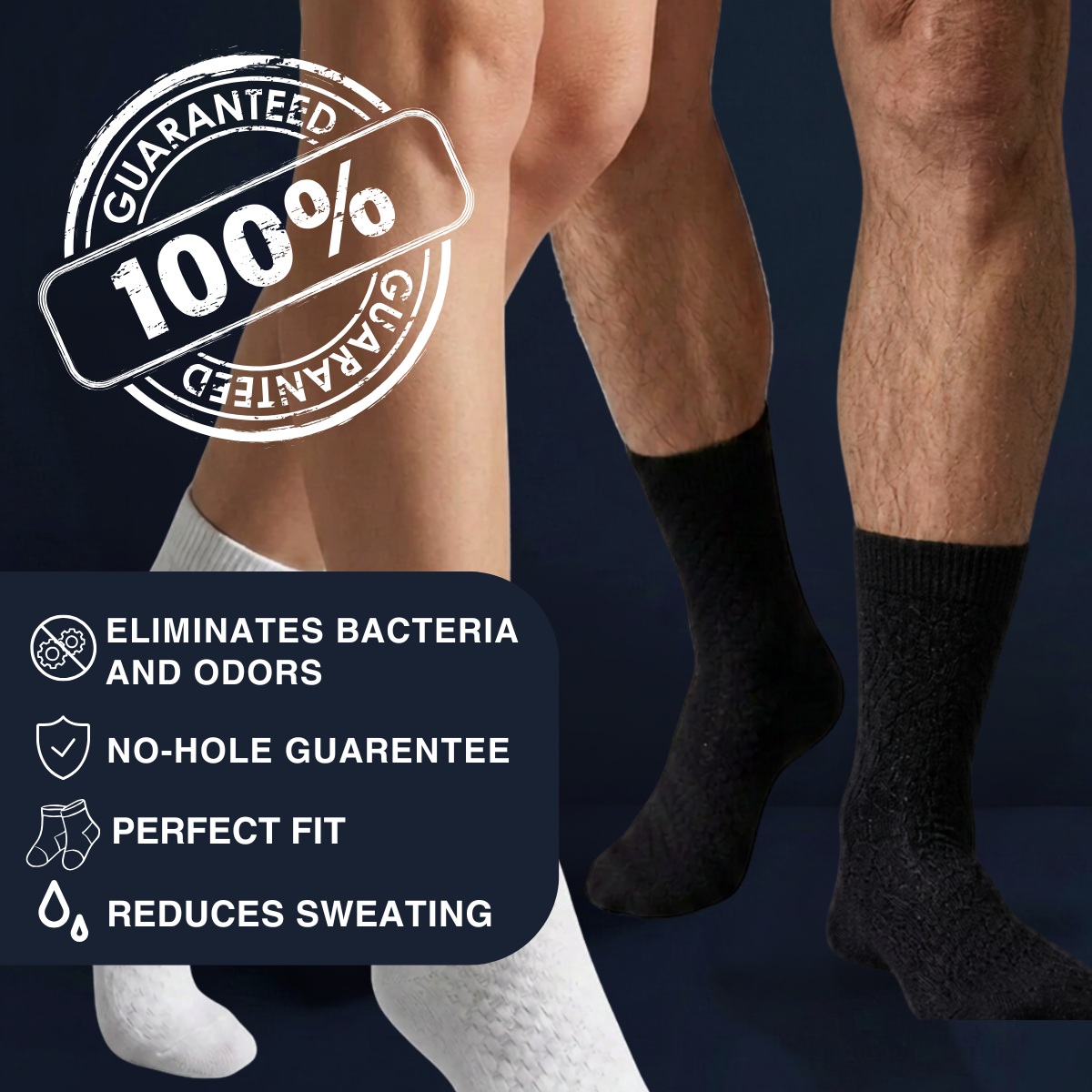 Premium Bamboo Crew Socks