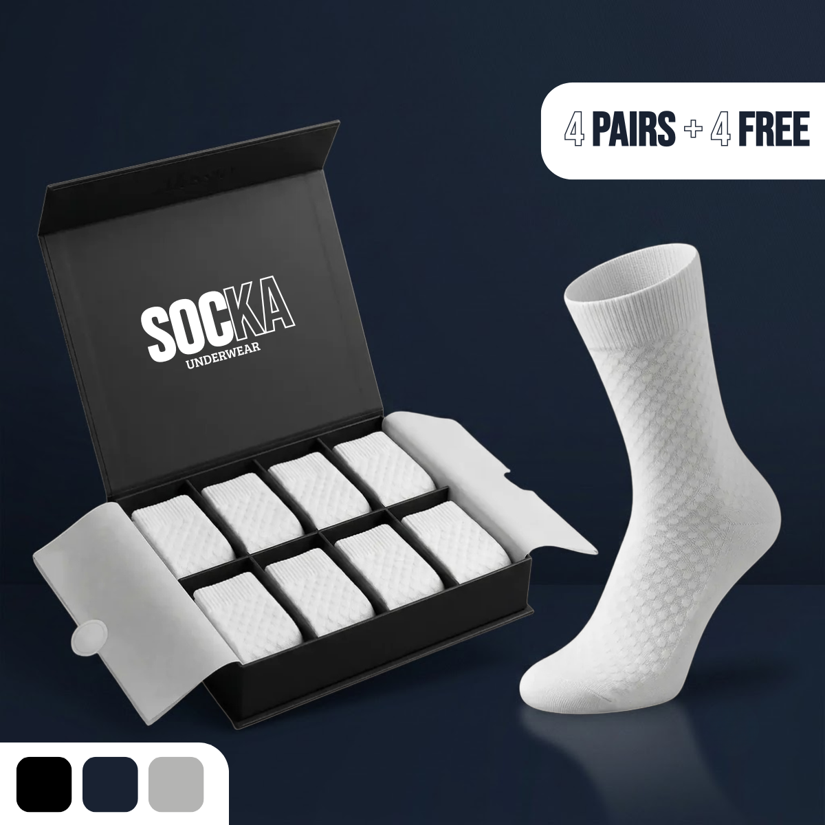 Premium Bamboo Crew Socks